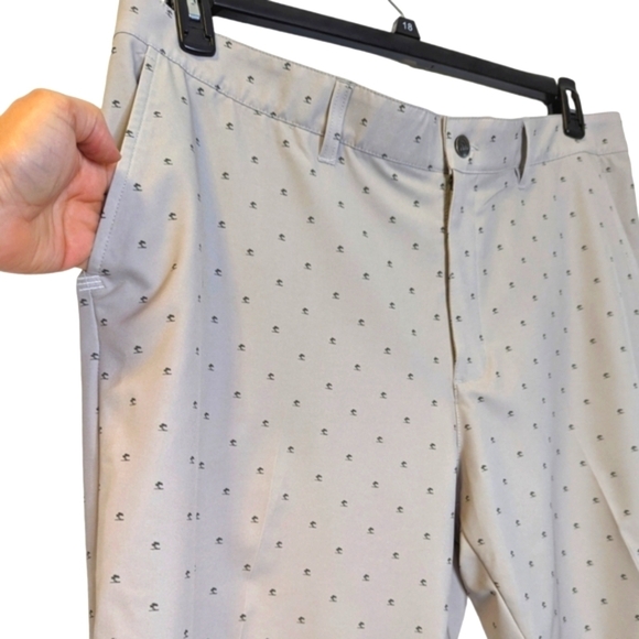 Adidas Tree Print Shorts Woven Grey 2 Ultimate 365 Men's Size 40 - Picture 4 of 16